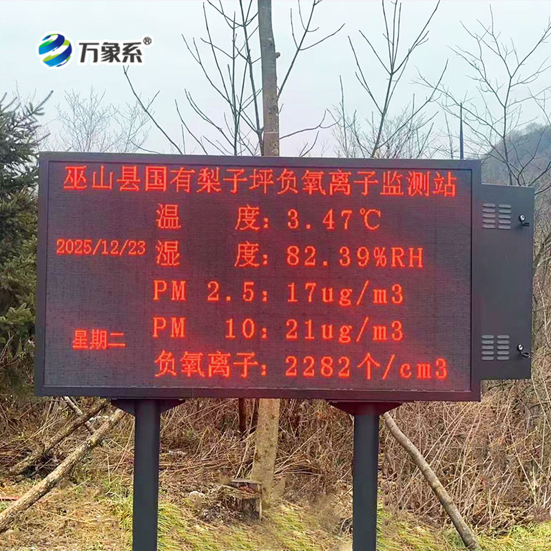 巫山縣國有梨子坪負(fù)氧離子監(jiān)測(cè)站